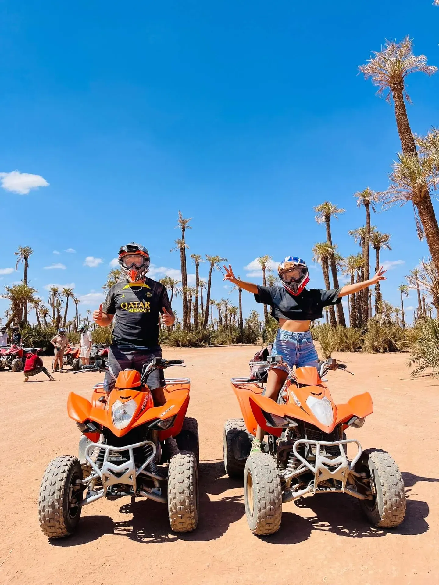 Sortie en quad dans la palmeraie de Marrakech