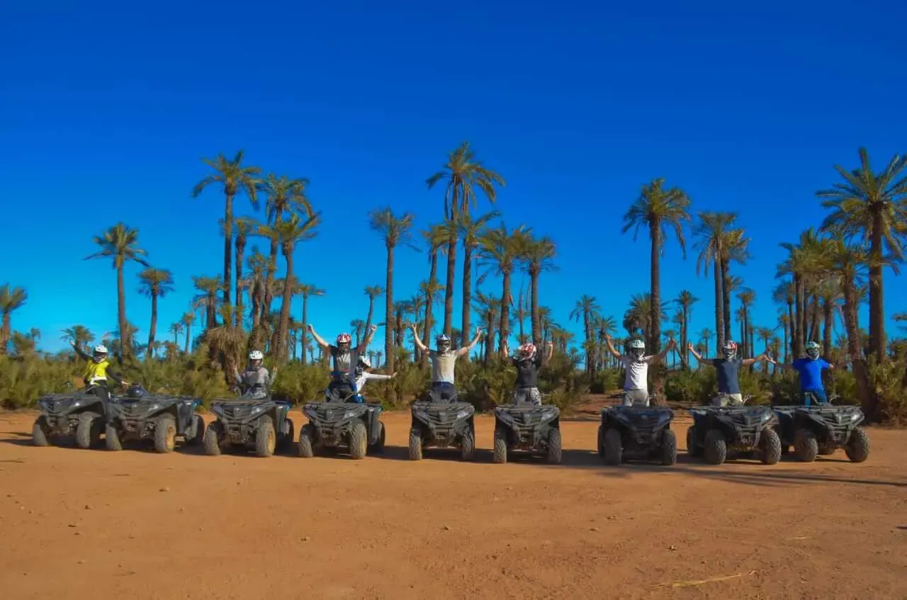 Sortie en quad dans la palmeraie de Marrakech