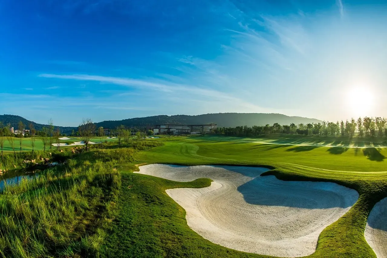 Green d’un parcours de golf